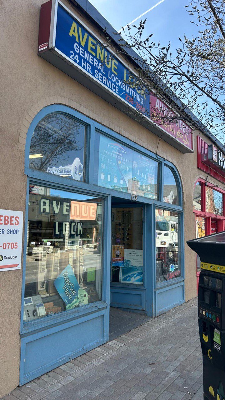 Secure door lock installation