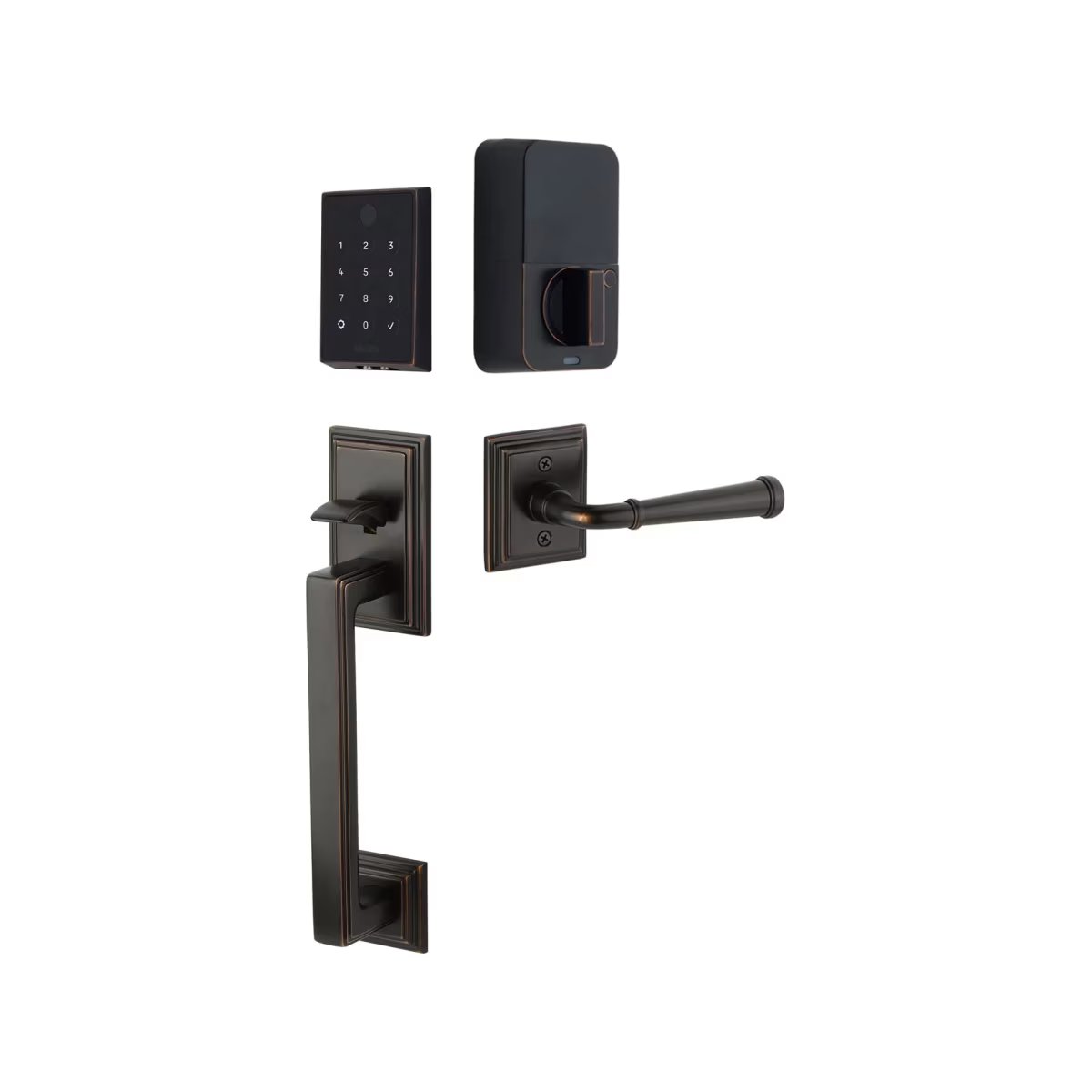 Emtek decorative door hardware and lockset